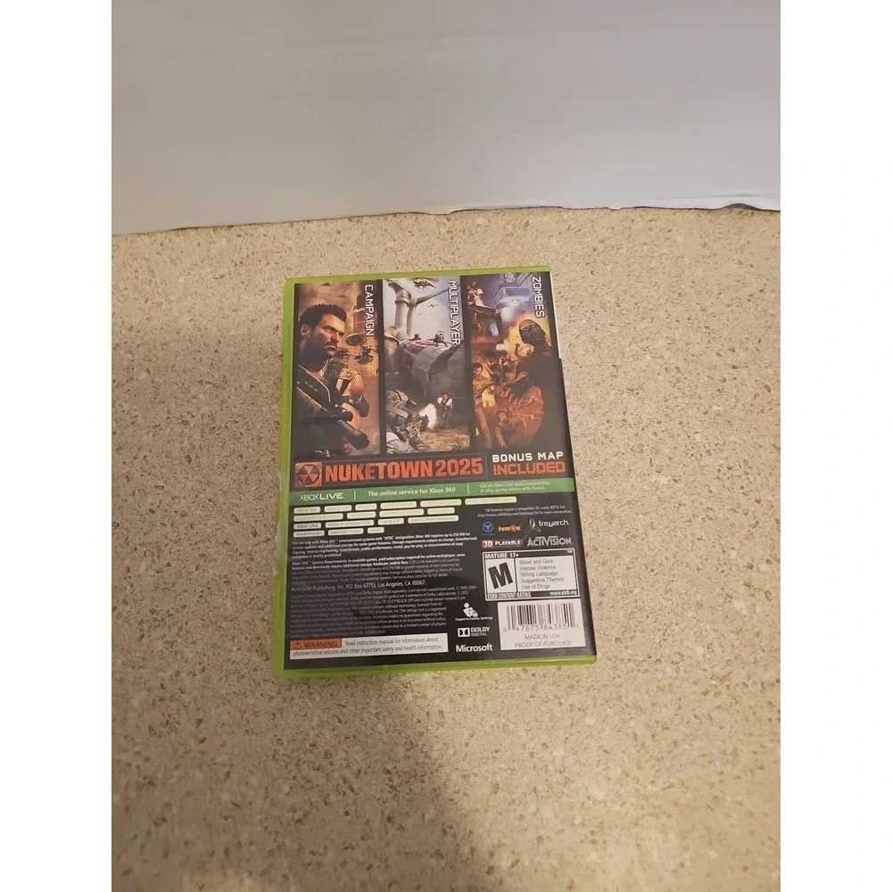 Call of Duty: Black Ops II (Microsoft Xbox 360, 2012)